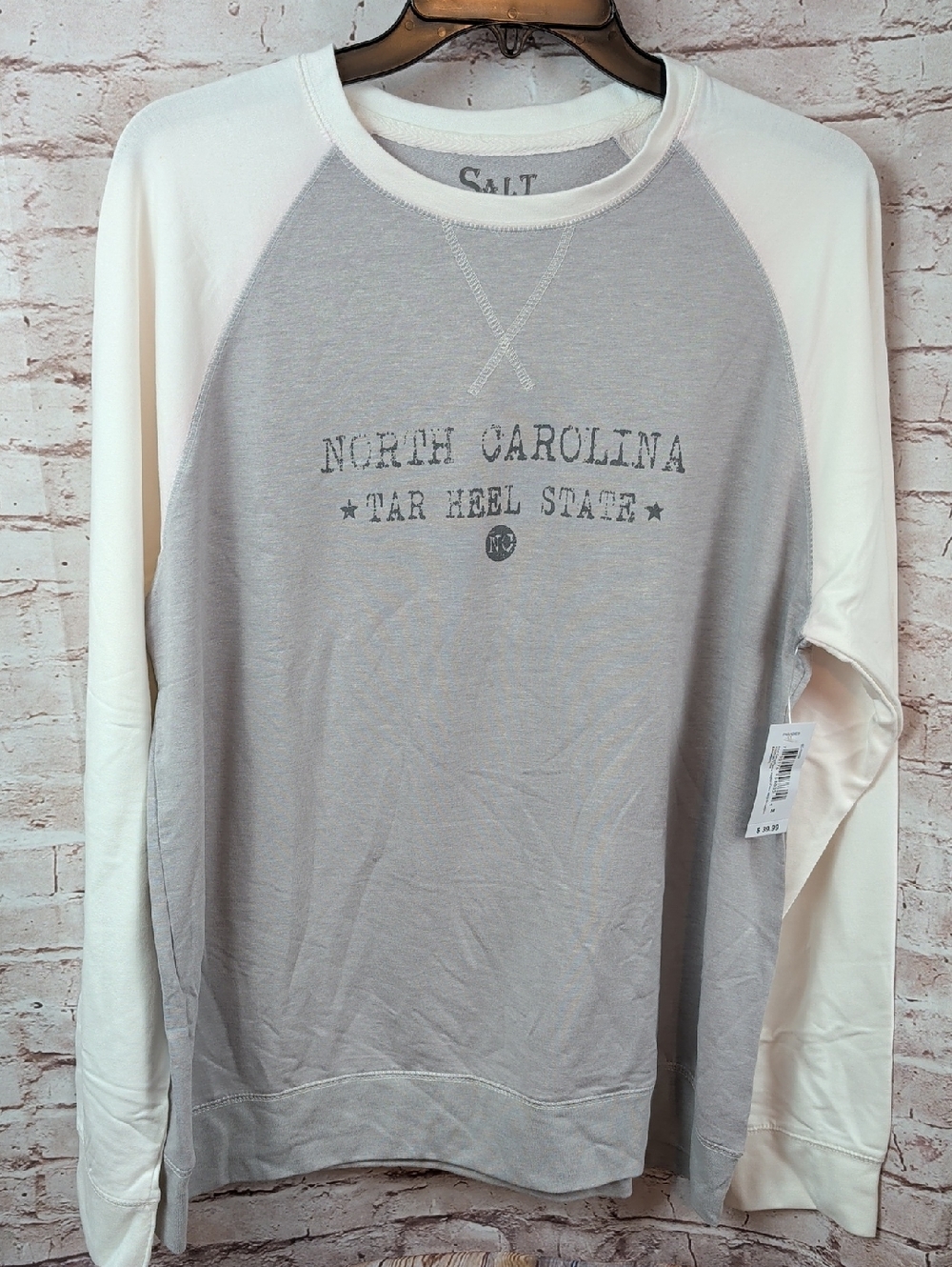 North Carolina Salt Creek  Shirt Long Sleeve Tee Small Nwt